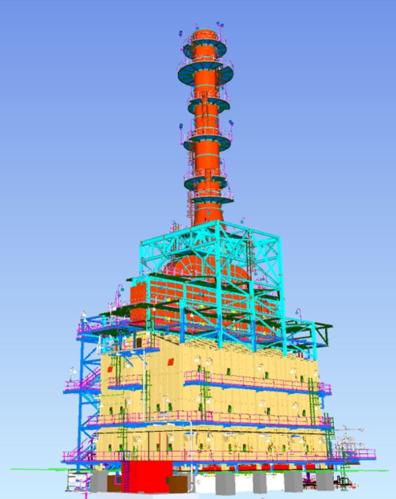 Intermediate tubesheet FEA by Esteem