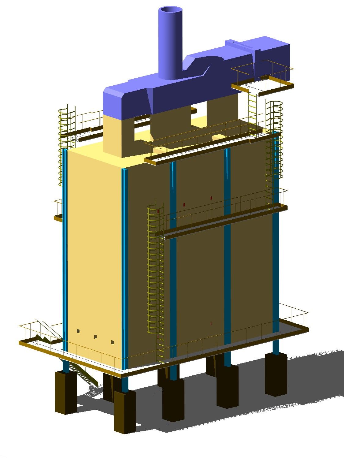 Intermediate tubesheet FEA by Esteem